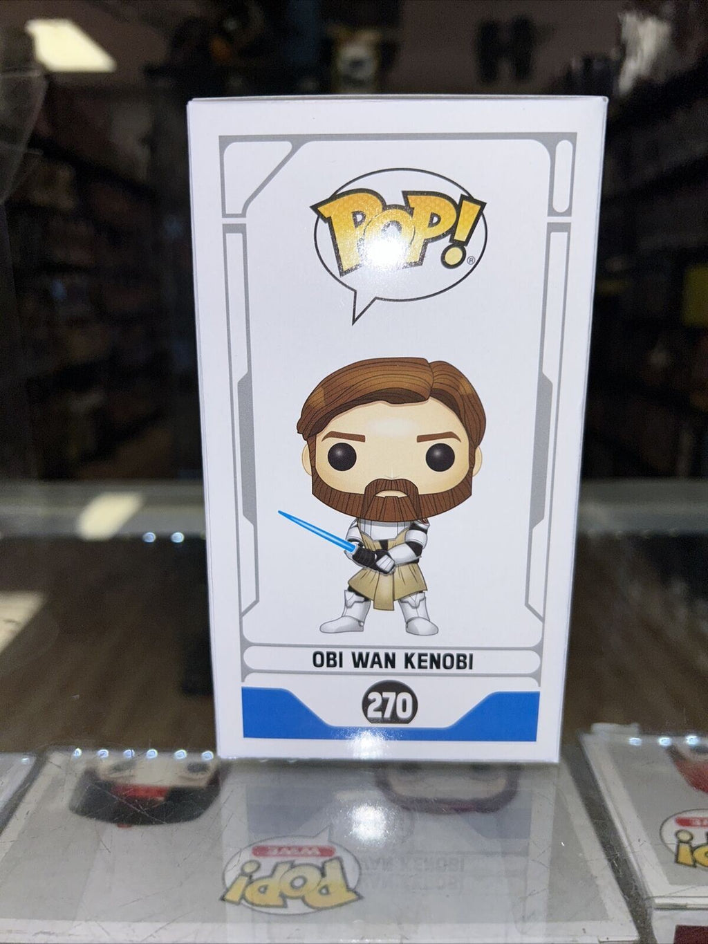 Obi Wan Kenobi Signed by James Arnold Taylor (Funko, Star Wars) *JSA* product image 5, provided for visual reference and
