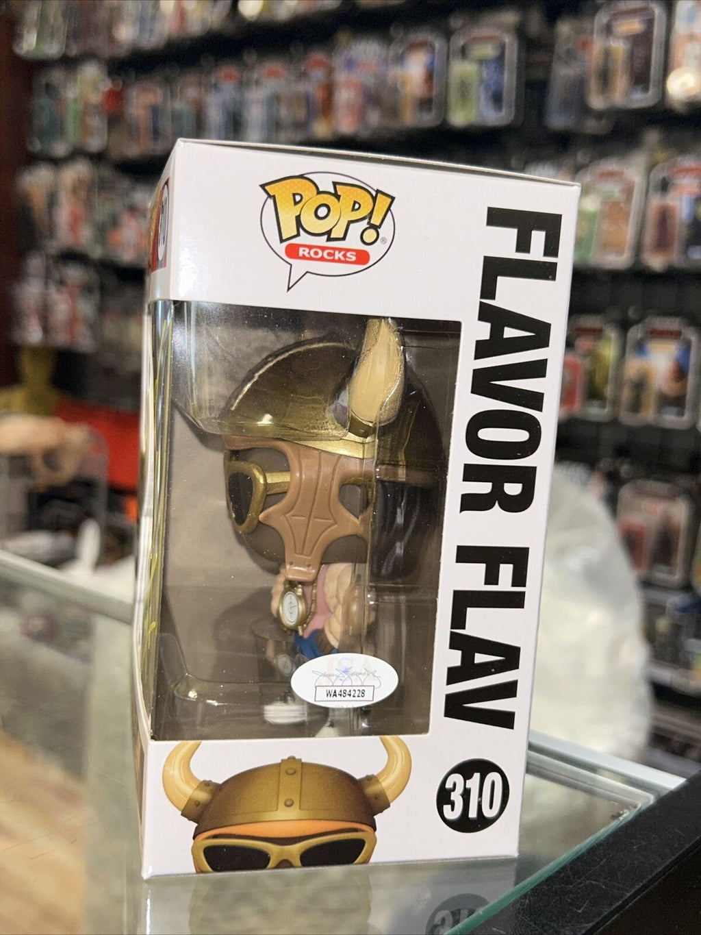 Flavor flav signed Funko Pop (Funko, Music) *JSA Authenticated* product image 4, provided for visual reference and product