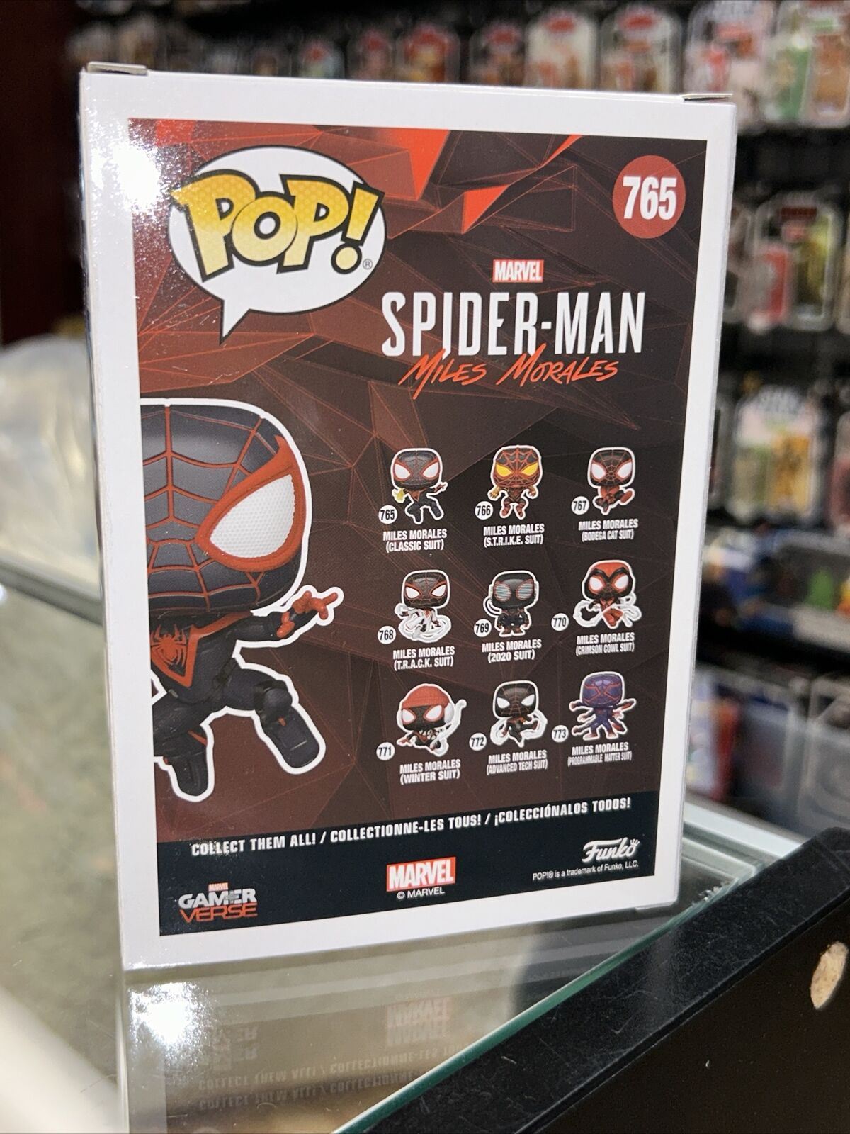 Miles Morales signed by Shameik Moore (Funko, Marvel) *JSA Authenticated* product image 6, provided for visual reference and