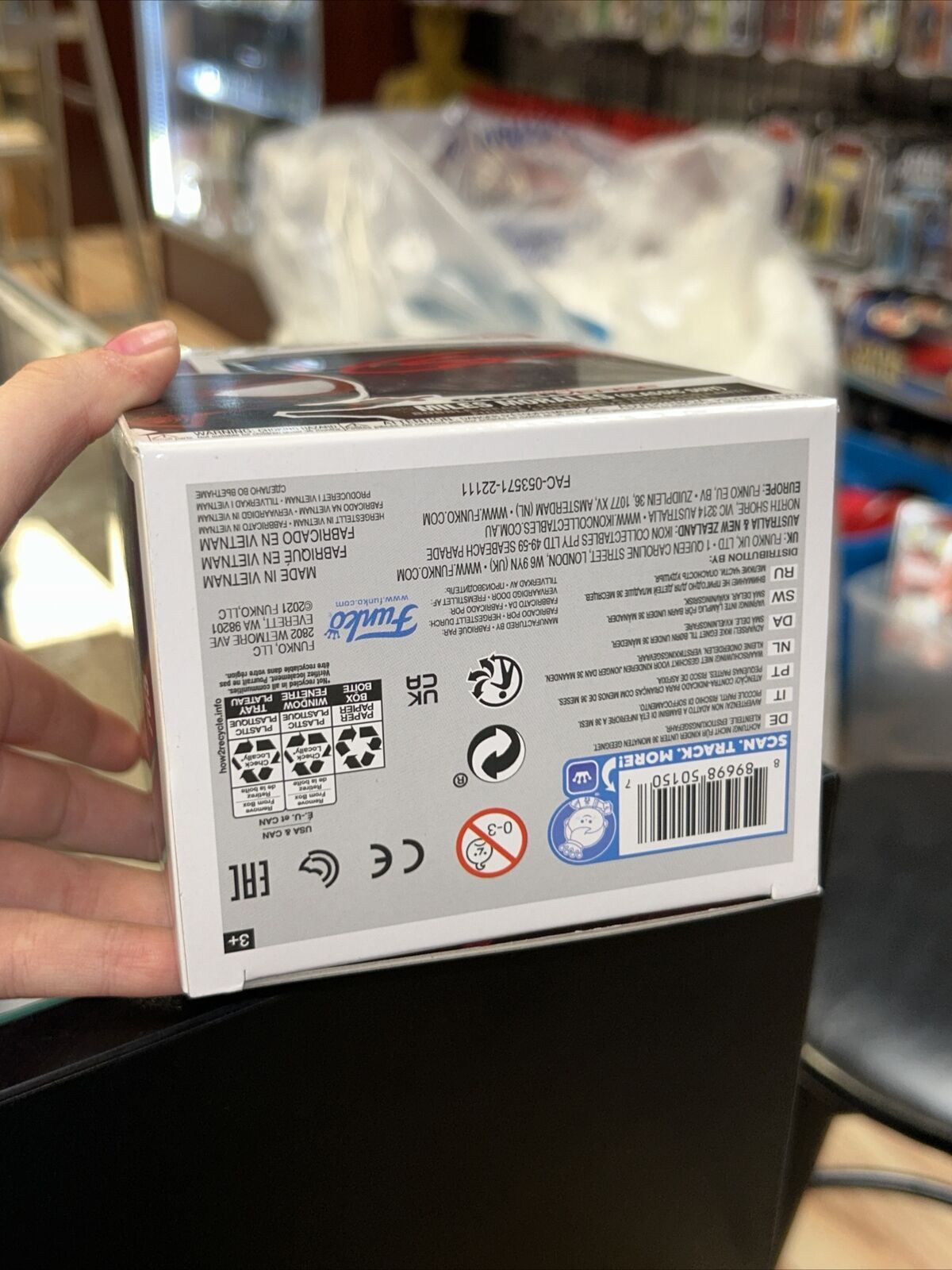 Miles Morales signed by Shameik Moore (Funko, Marvel) *JSA Authenticated* product image 9, provided for visual reference and