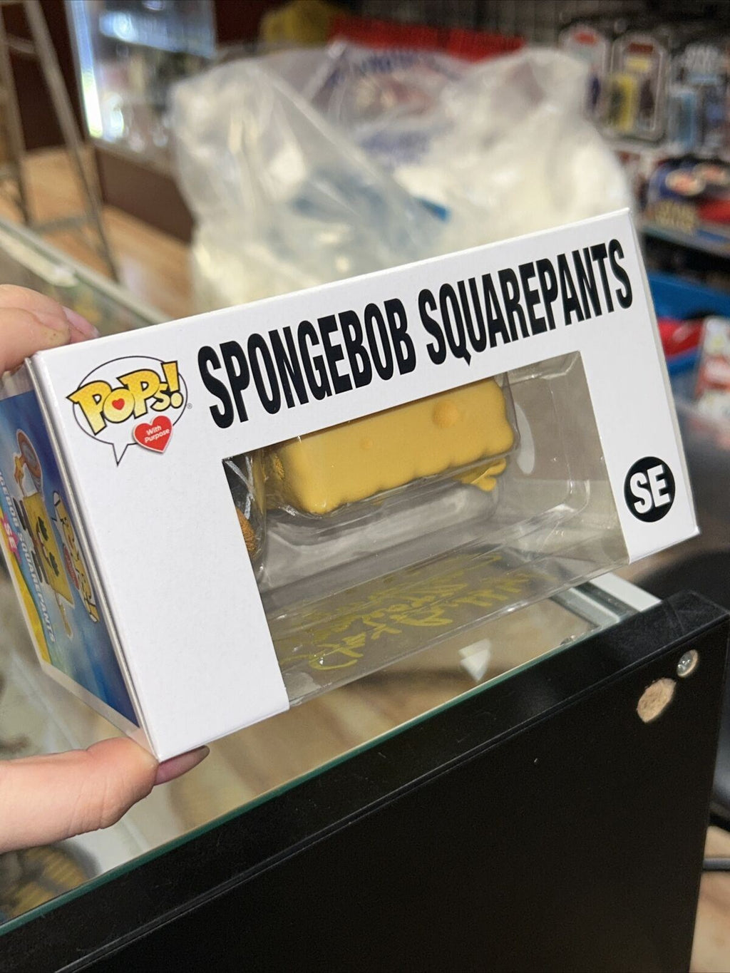 Spongebob Squarepants signed by Tom Kenny (Funko, Nickelodeon) *JSA Authentic* product image 8, provided for visual