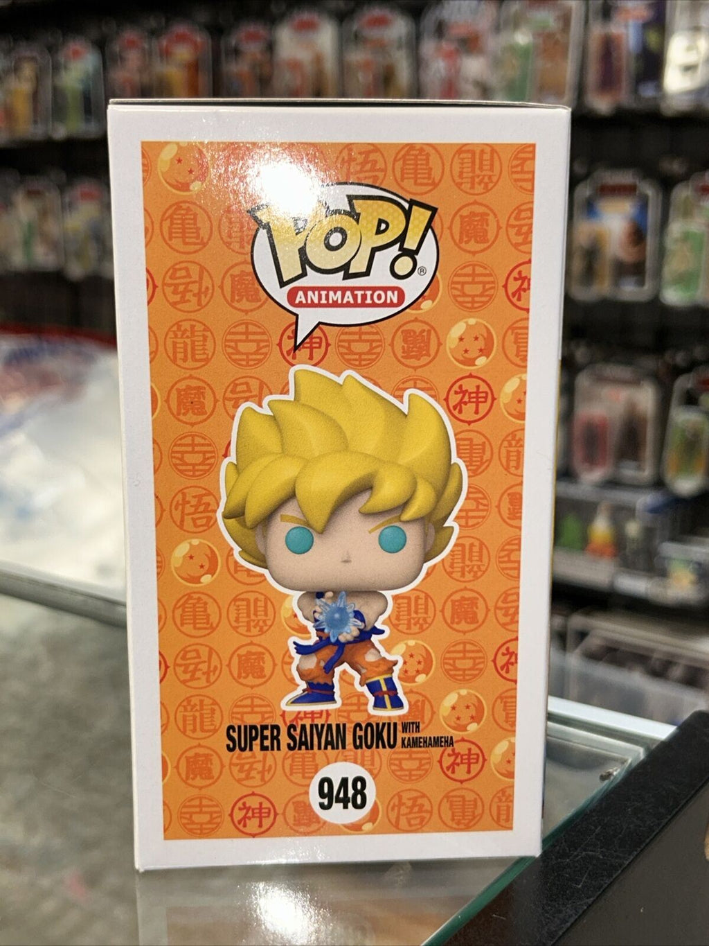 Super Saiyan Goku Signed by Sean Schemmel (Funko, DragonballZ) *JSA* product image 6, provided for visual reference and