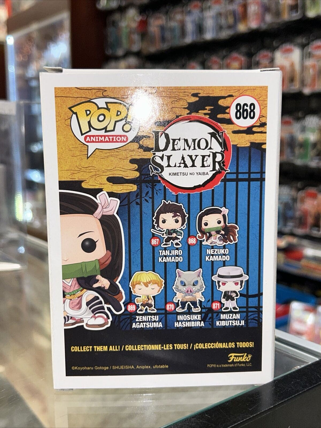 Nezuko Kamado signed by Abby Trott (Funko, DemonSlayer) *JSA* product image 6, provided for visual reference and product