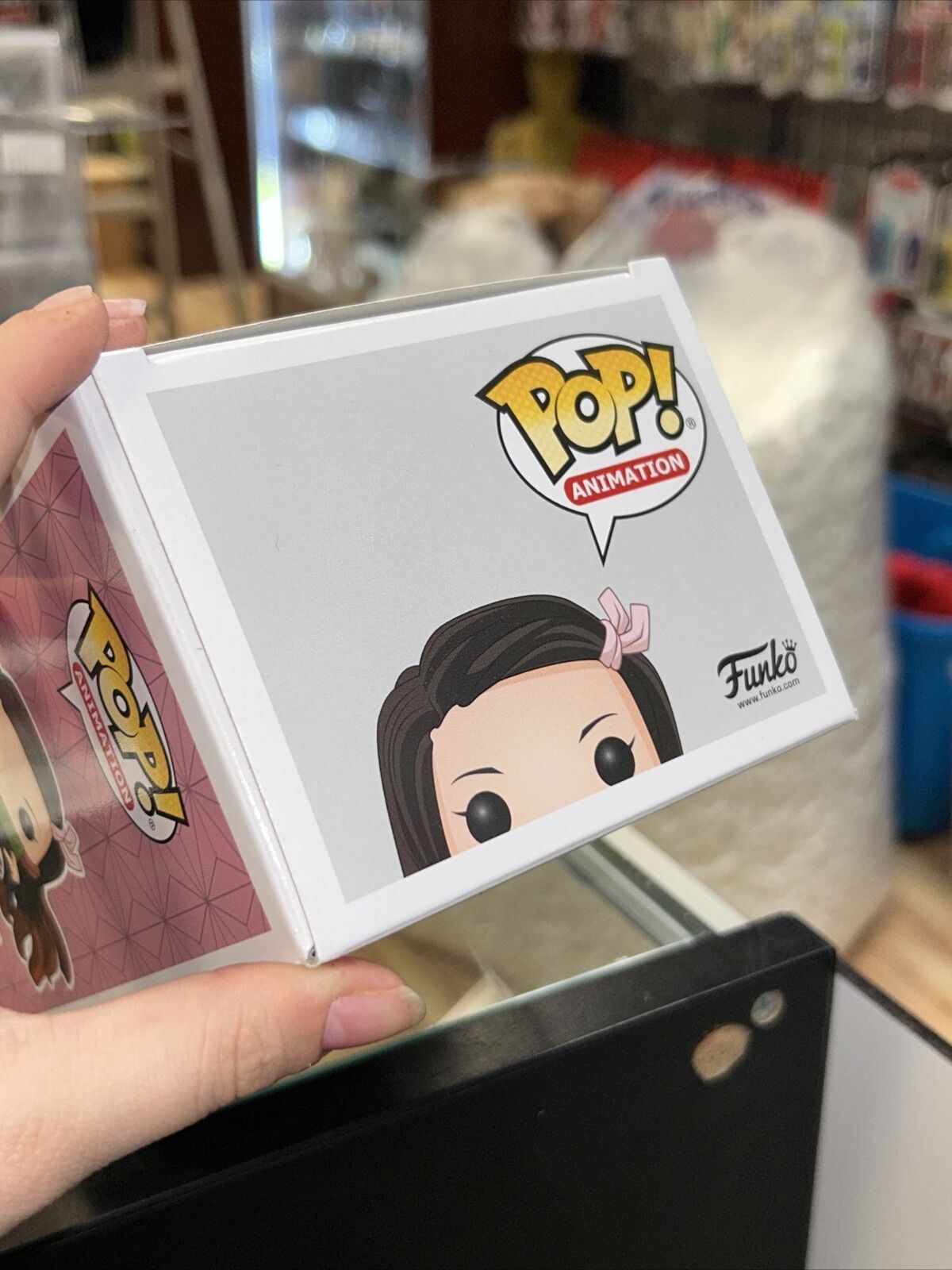 Nezuko Kamado signed by Abby Trott (Funko, DemonSlayer) *JSA* product image 8, provided for visual reference and product