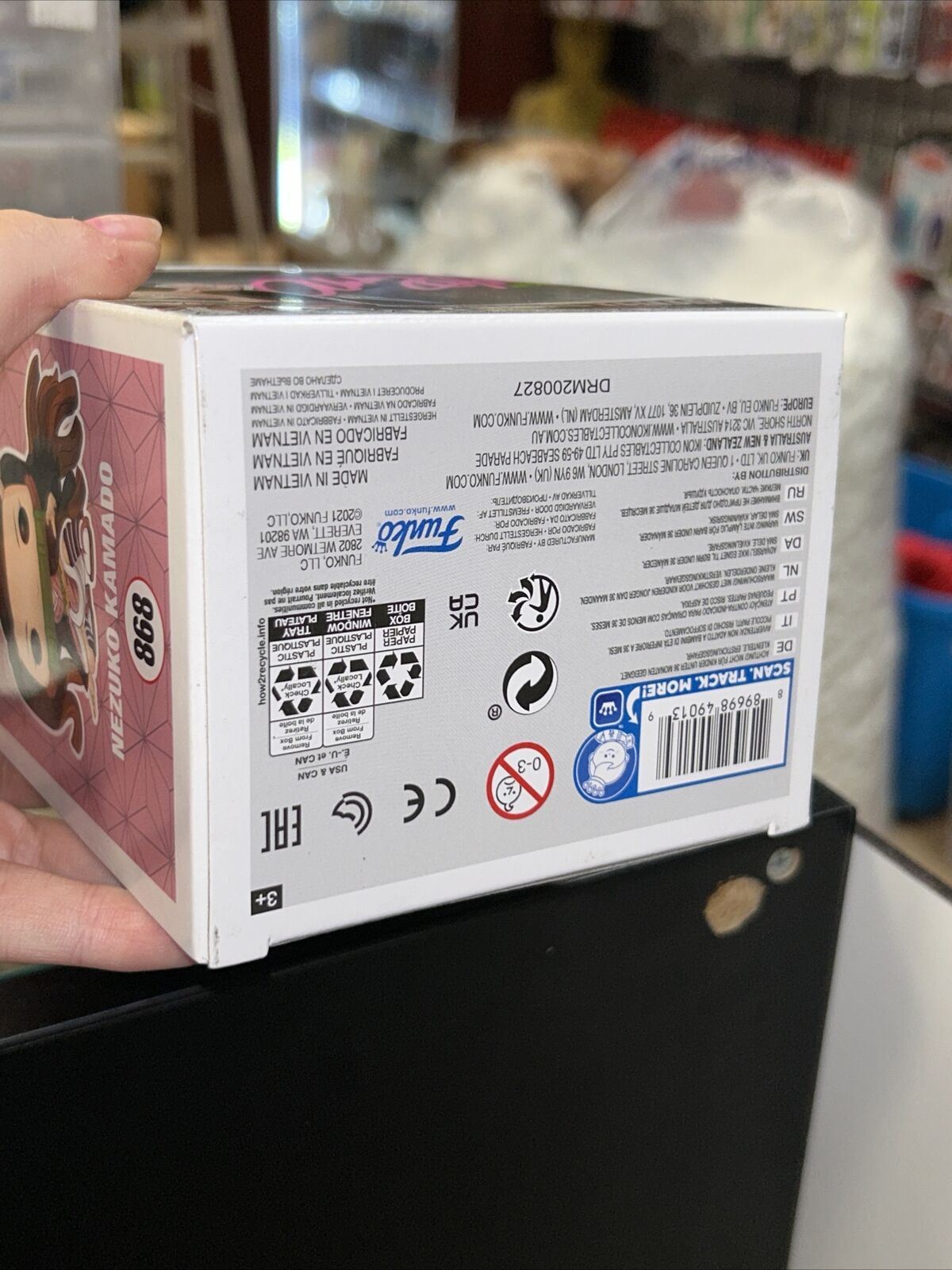 Nezuko Kamado signed by Abby Trott (Funko, DemonSlayer) *JSA* product image 9, provided for visual reference and product