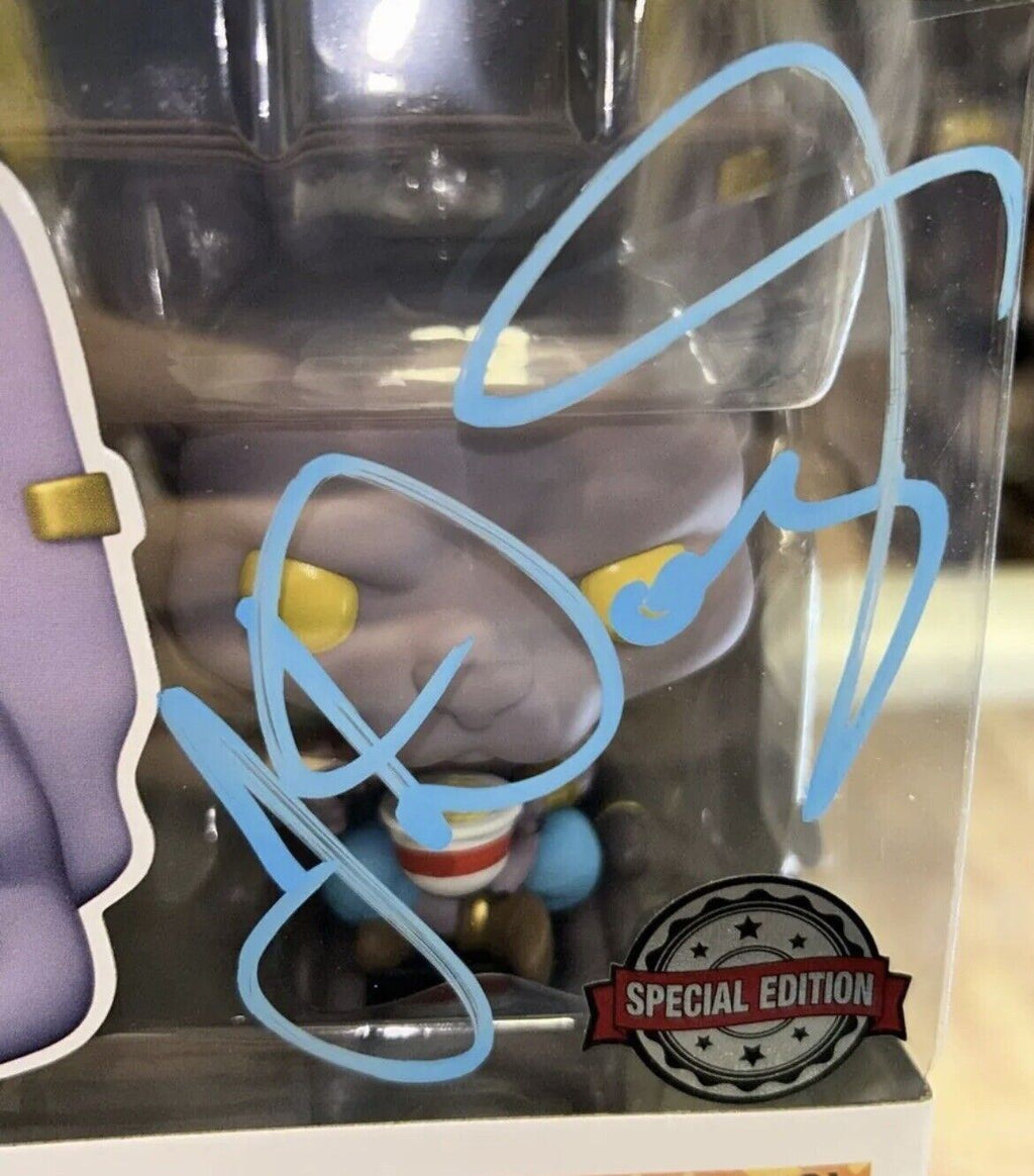 Berrus eating noodles signed by Jason Douglas (Funko,DragonballZ) *JSA* product image 3, provided for visual reference and