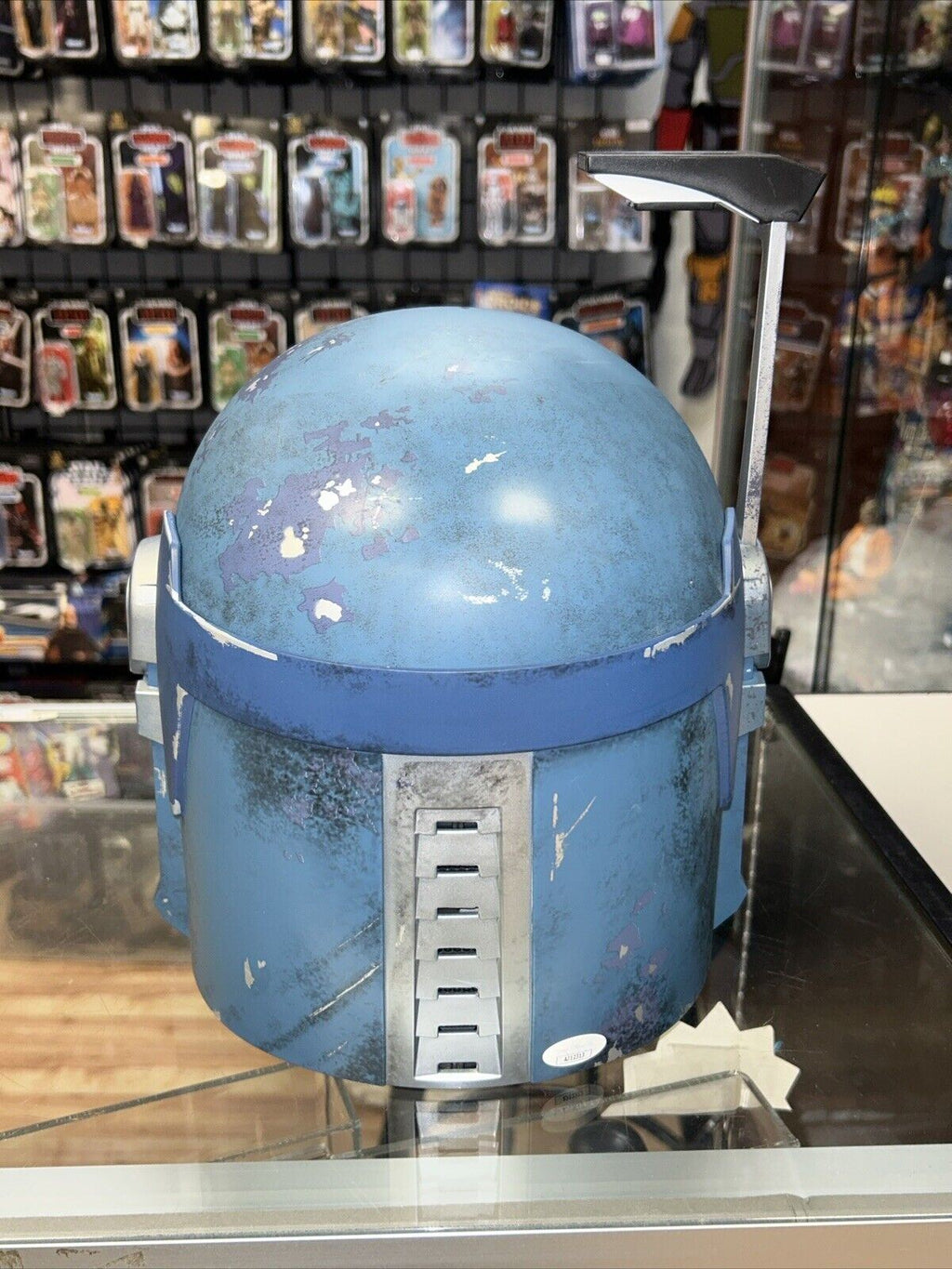 Bo-Katan black series helmet signed by Kate Sackhoff *JSA Authenticated* product image 7, provided for visual reference and