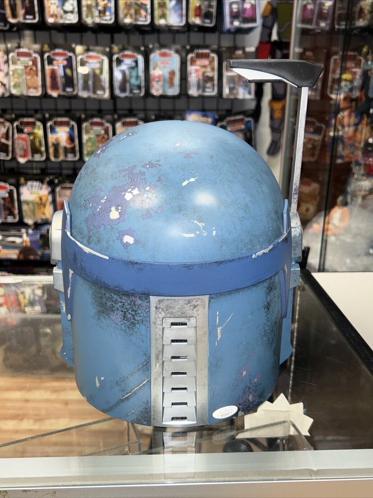 Bo-Katan black series helmet signed by Kate Sackhoff *JSA Authenticated* product image 7, provided for visual reference and