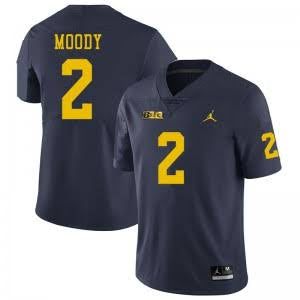 Jake Moody Michigan Wolverines Official NCAA Jersey product image 1