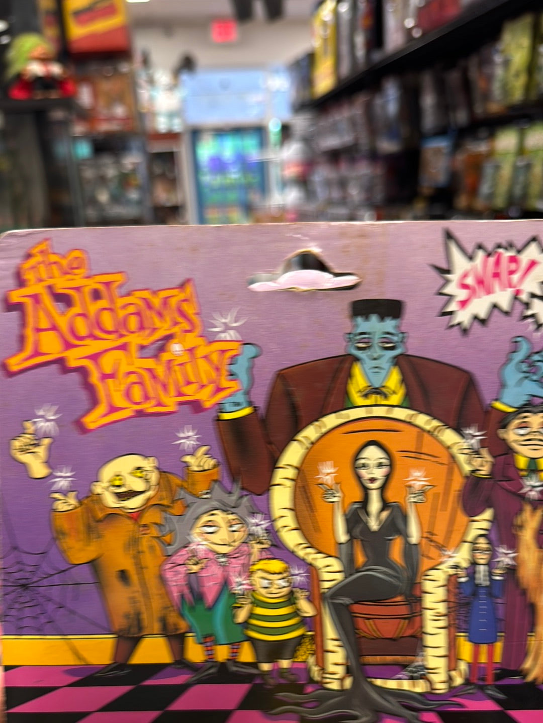 Gomez 0506 (Vintage Addams Family, Playmates) SEALED product image 13, provided for visual reference and product detail