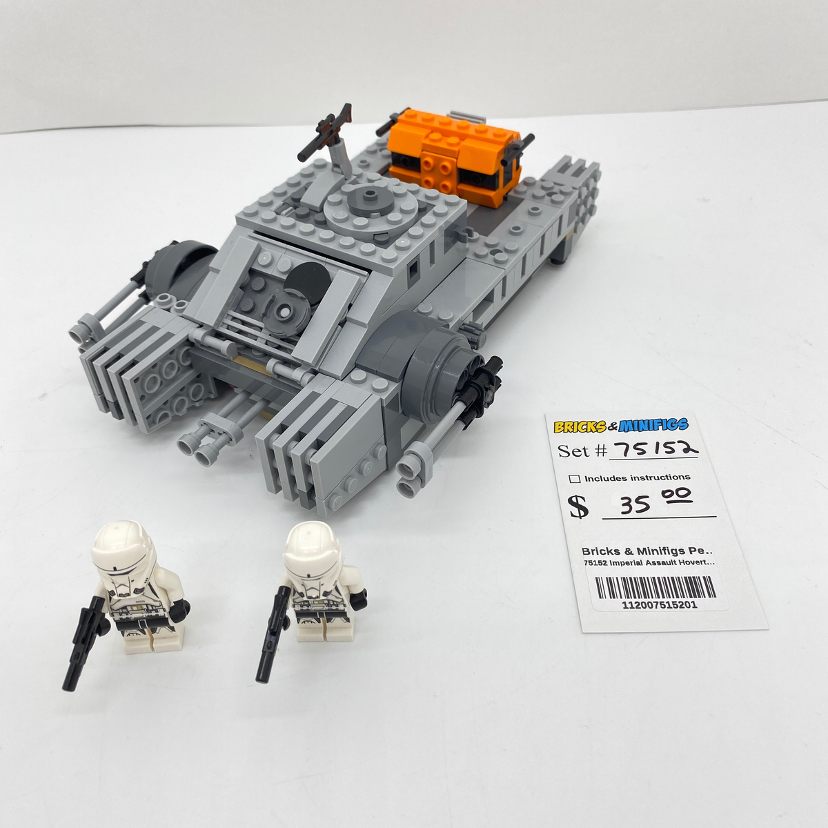 75152 Imperial Assault Hovertank (U1) product image 1, provided for visual reference and product detail review
