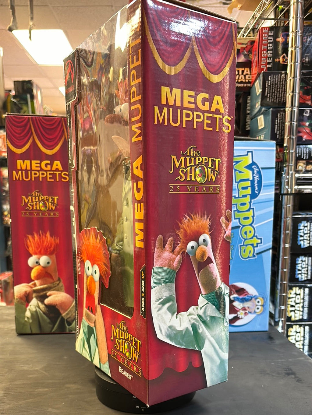 Mega Muppets Beaker 13 Inch 1072 (Vintage Muppets Show, Palisades) NIB product image 4, provided for visual reference and