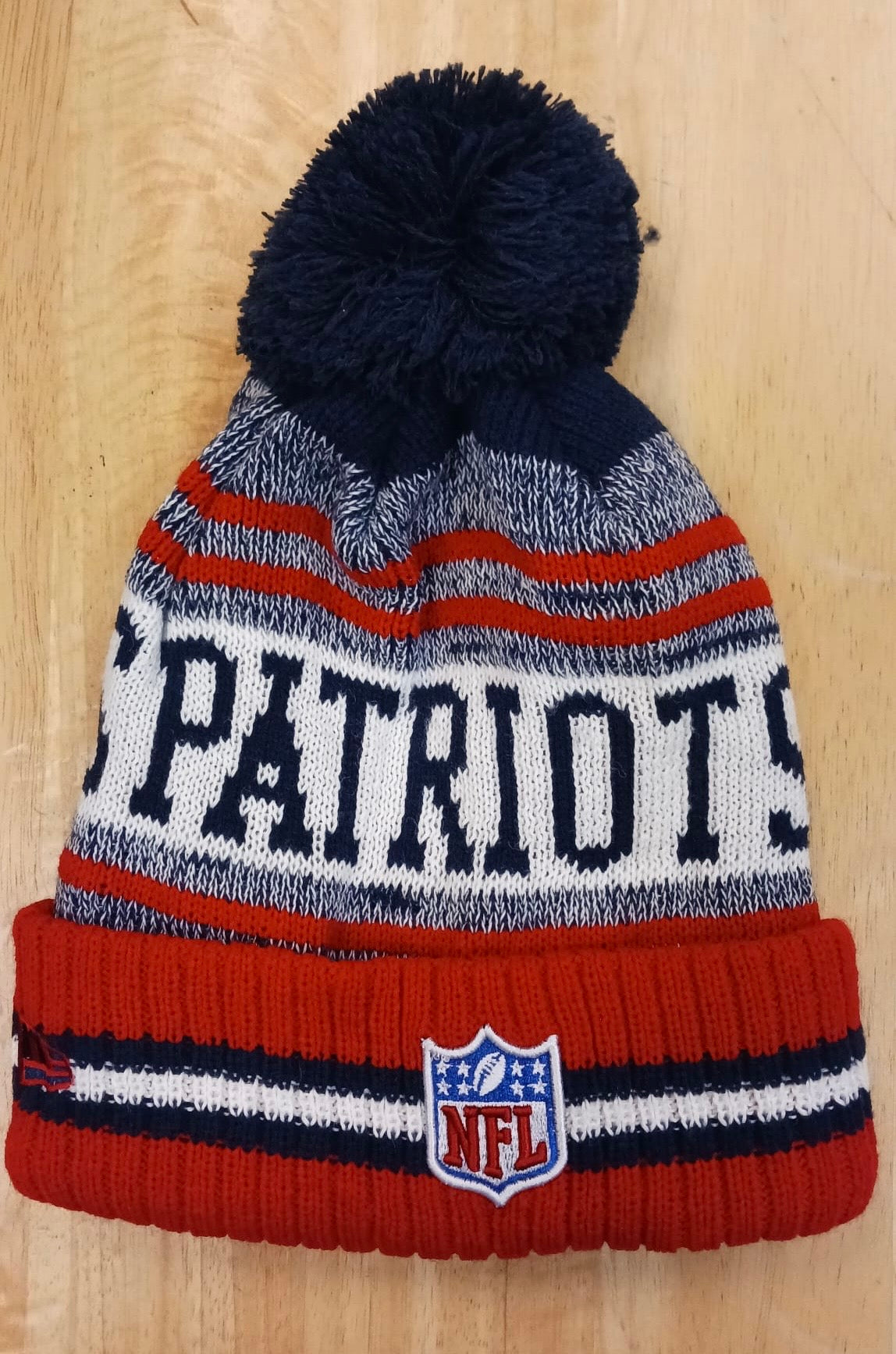 New England Patriots NFL Era winter knit Hat with Pom product image 2