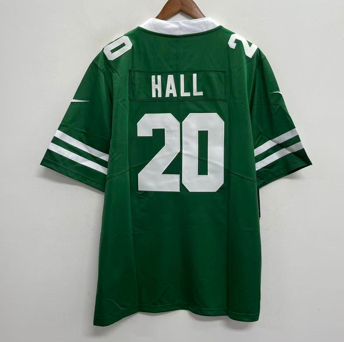 Breece Hall New York Jets Official NFL Nike Jersey green product image 1
