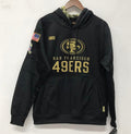 San Francisco 49ers Salute to Service hoodie black product image 1