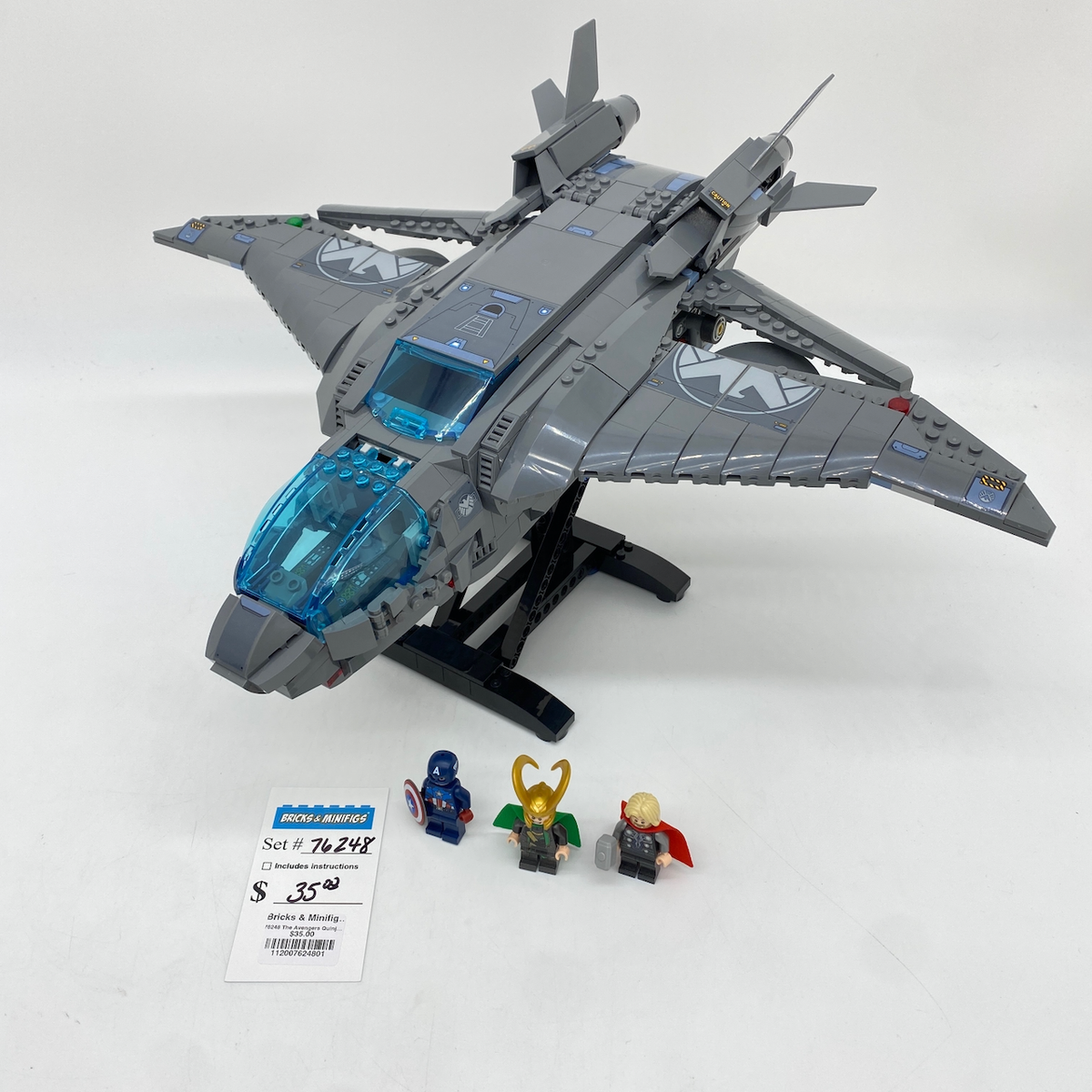 76248 The Avengers Quinjet (U1) product image 1, provided for visual reference and product detail review