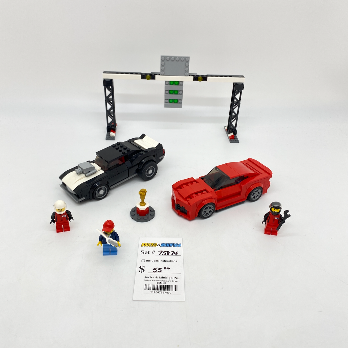 75874 Chevrolet Camaro Drag Race (U) product image 1, provided for visual reference and product detail review