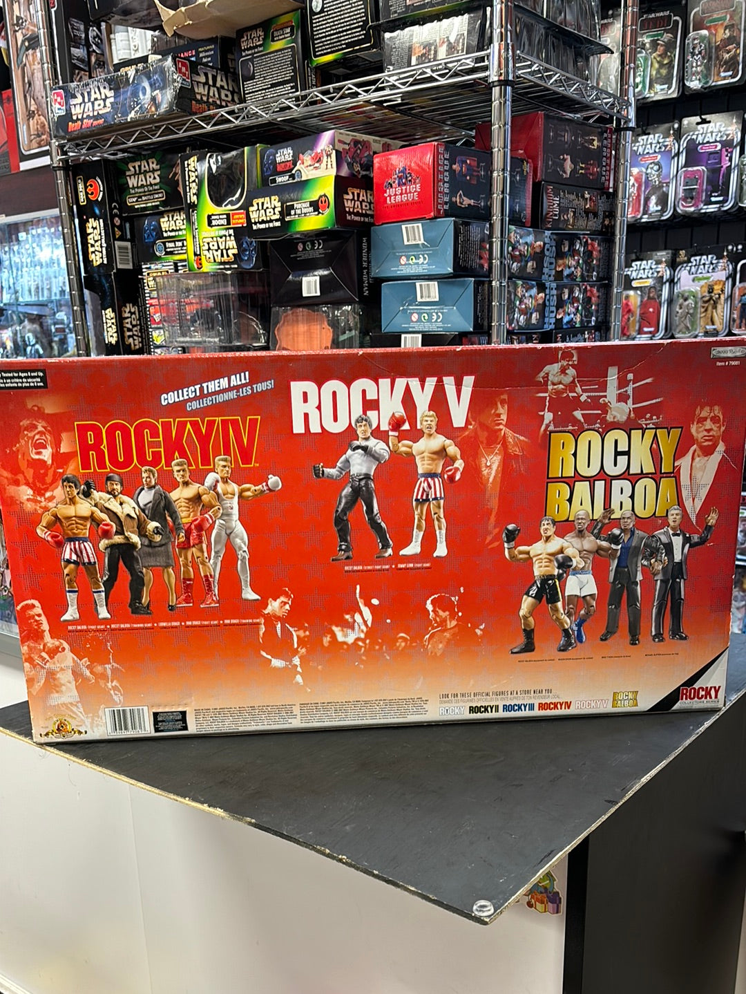 Rocky 30th Celebrations 6-Pack (Rocky, Jakks Pacific) SEALED product image 6, provided for visual reference and product