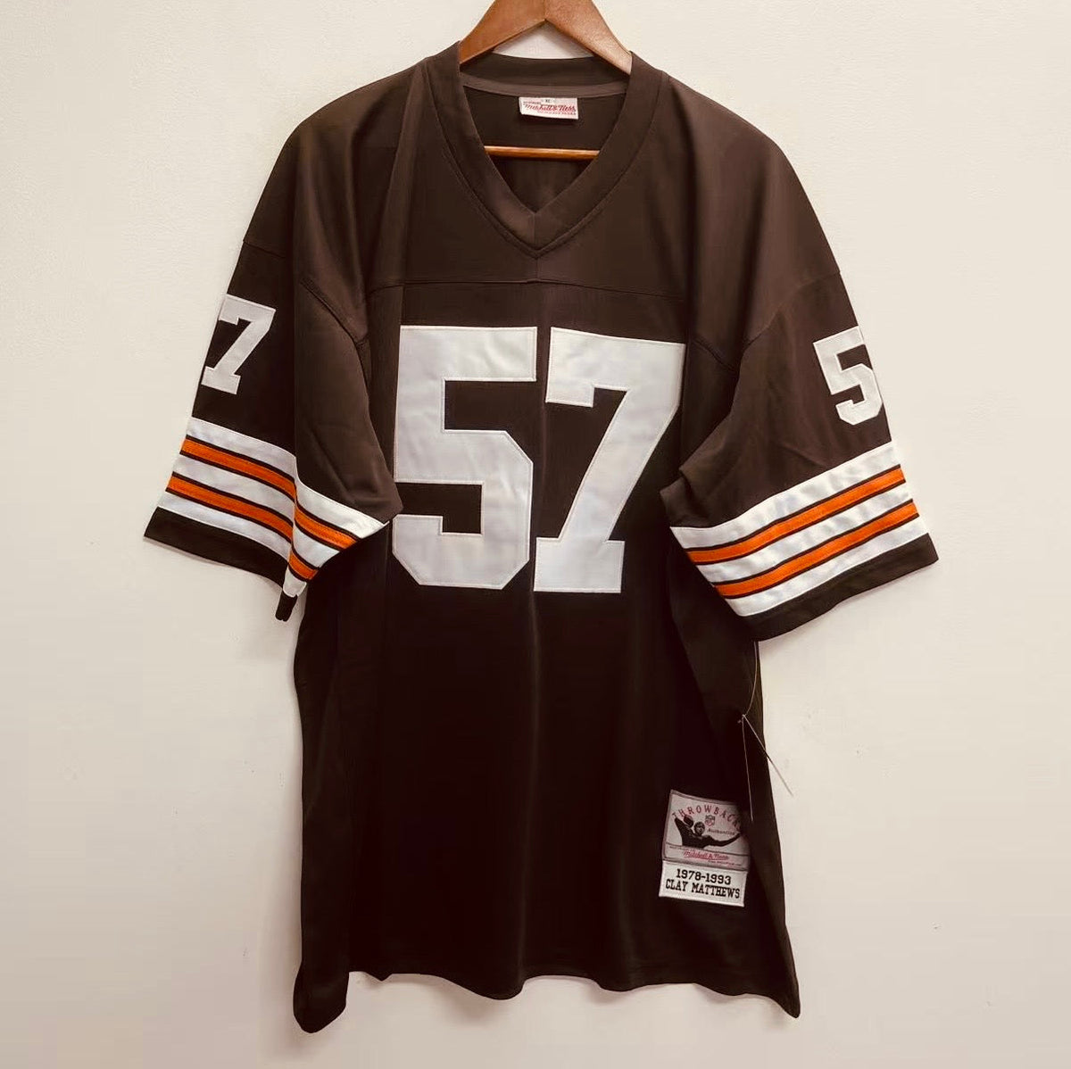 Clay Matthews Cleveland Browns Official NFL Mitchell & Ness product image 2