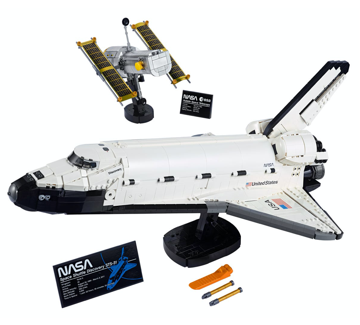 10283 NASA Space Shuttle Discovery product image 2, provided for visual reference and product detail review