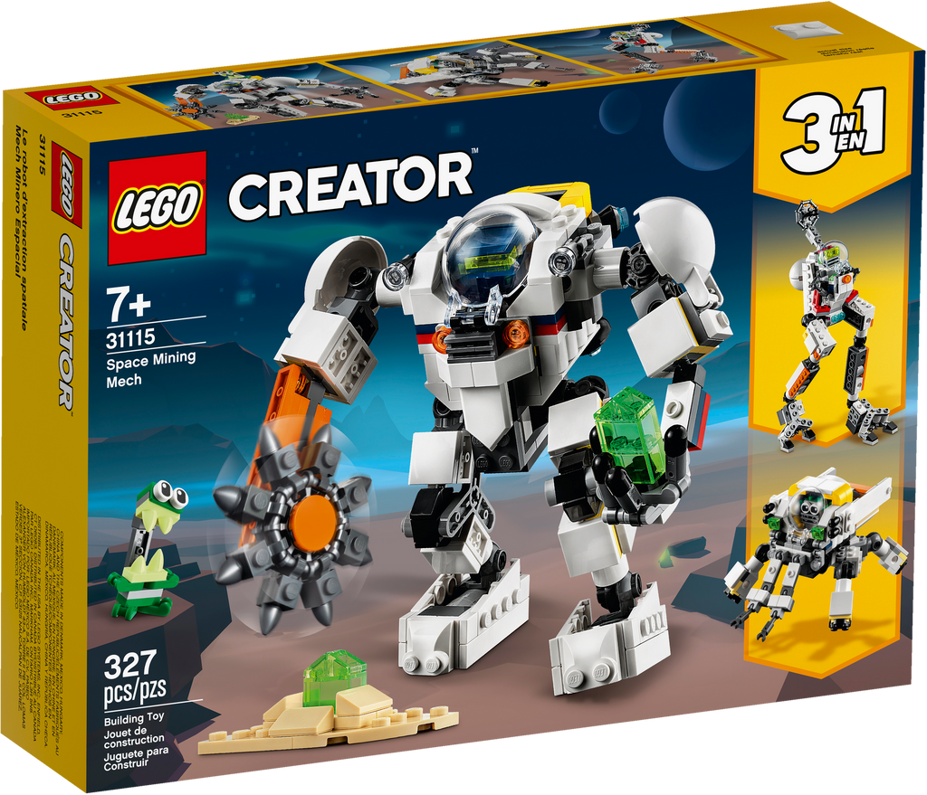 31115 Space Mining Mech product image 2, provided for visual reference and product detail review