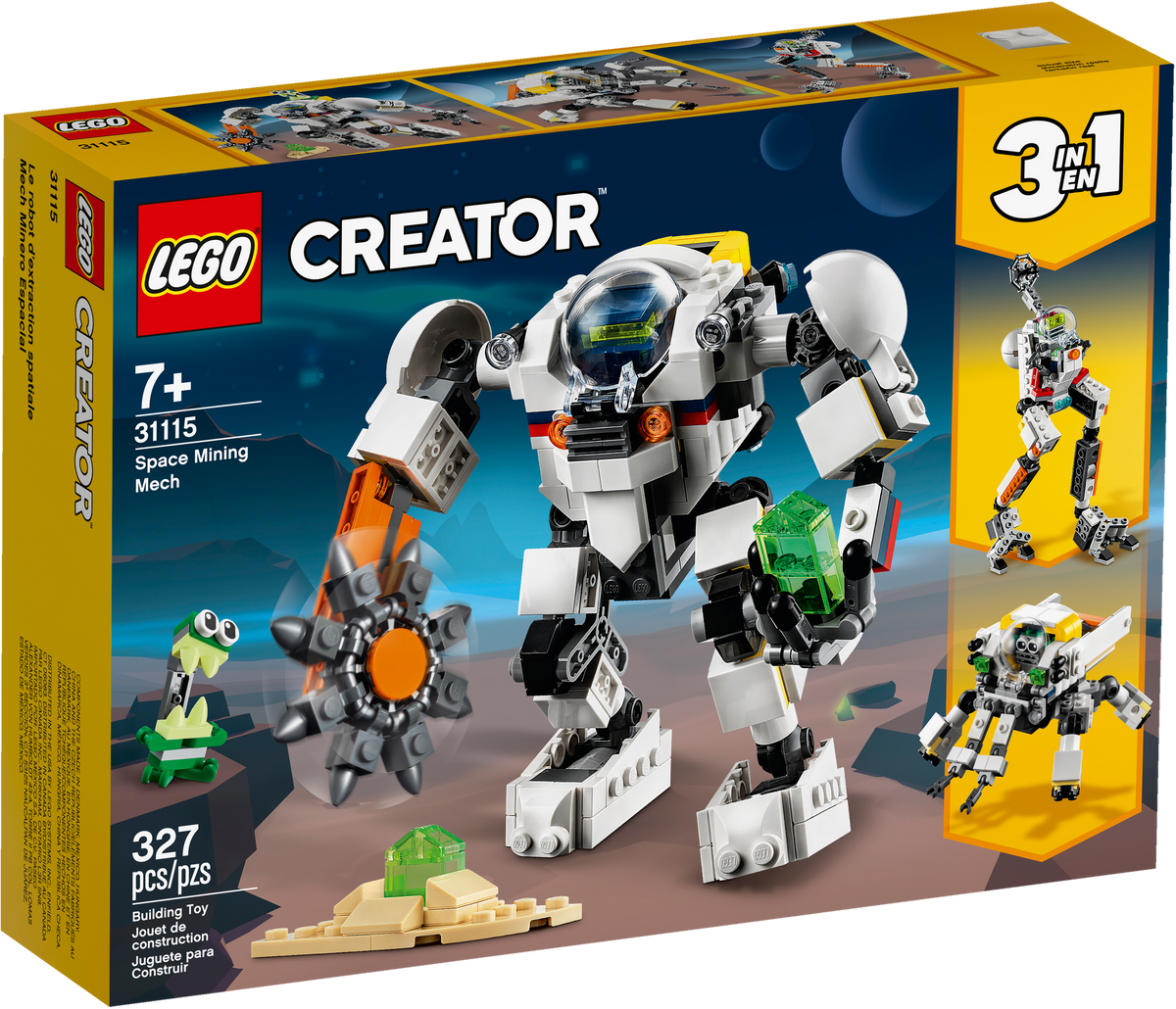 31115 Space Mining Mech product image 2, provided for visual reference and product detail review
