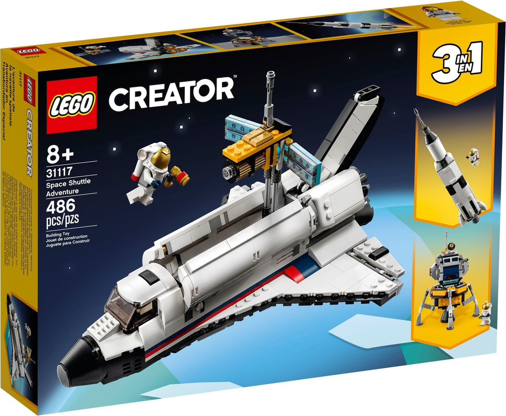 31117 Space Shuttle Adventure product image 1, provided for visual reference and product detail review
