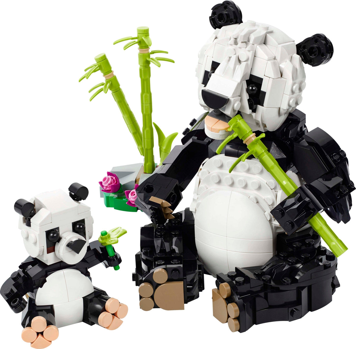 31165 Wild Animals: Panda Family product image 2, provided for visual reference and product detail review
