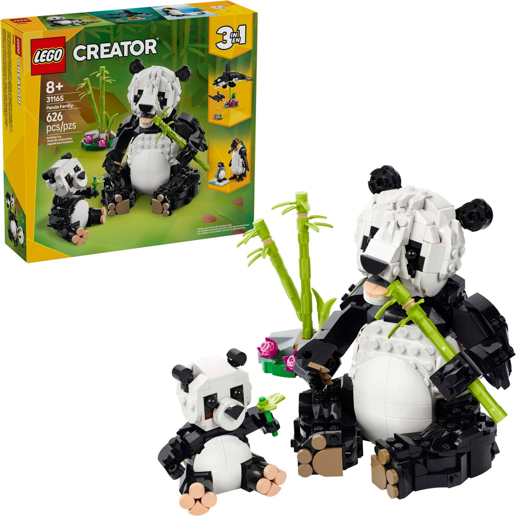 31165 Wild Animals: Panda Family product image 1, provided for visual reference and product detail review