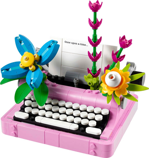 31169 Typewriter with Flowers product image 2, provided for visual reference and product detail review