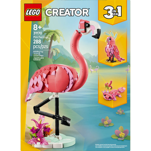 31170 Wild Animals: Pink Flamingo product image 1, provided for visual reference and product detail review