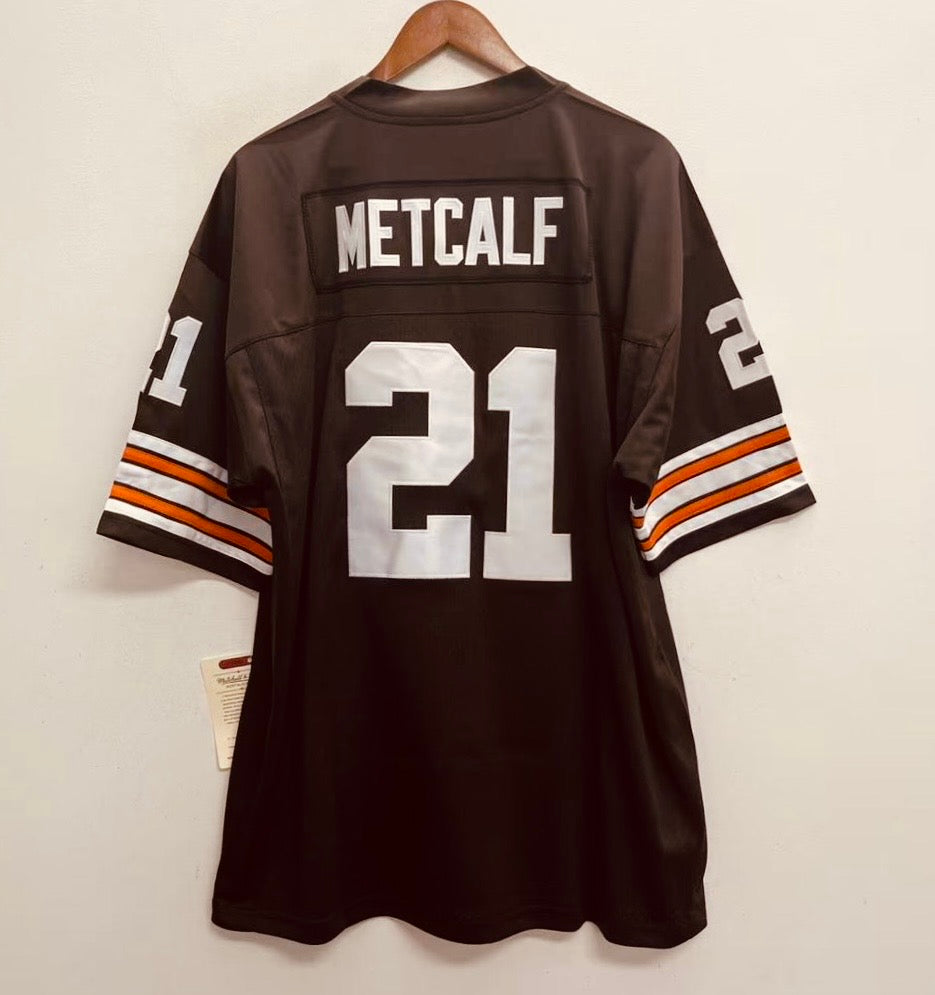 Eric Metcalf Cleveland Browns Official NFL Mitchell & Ness