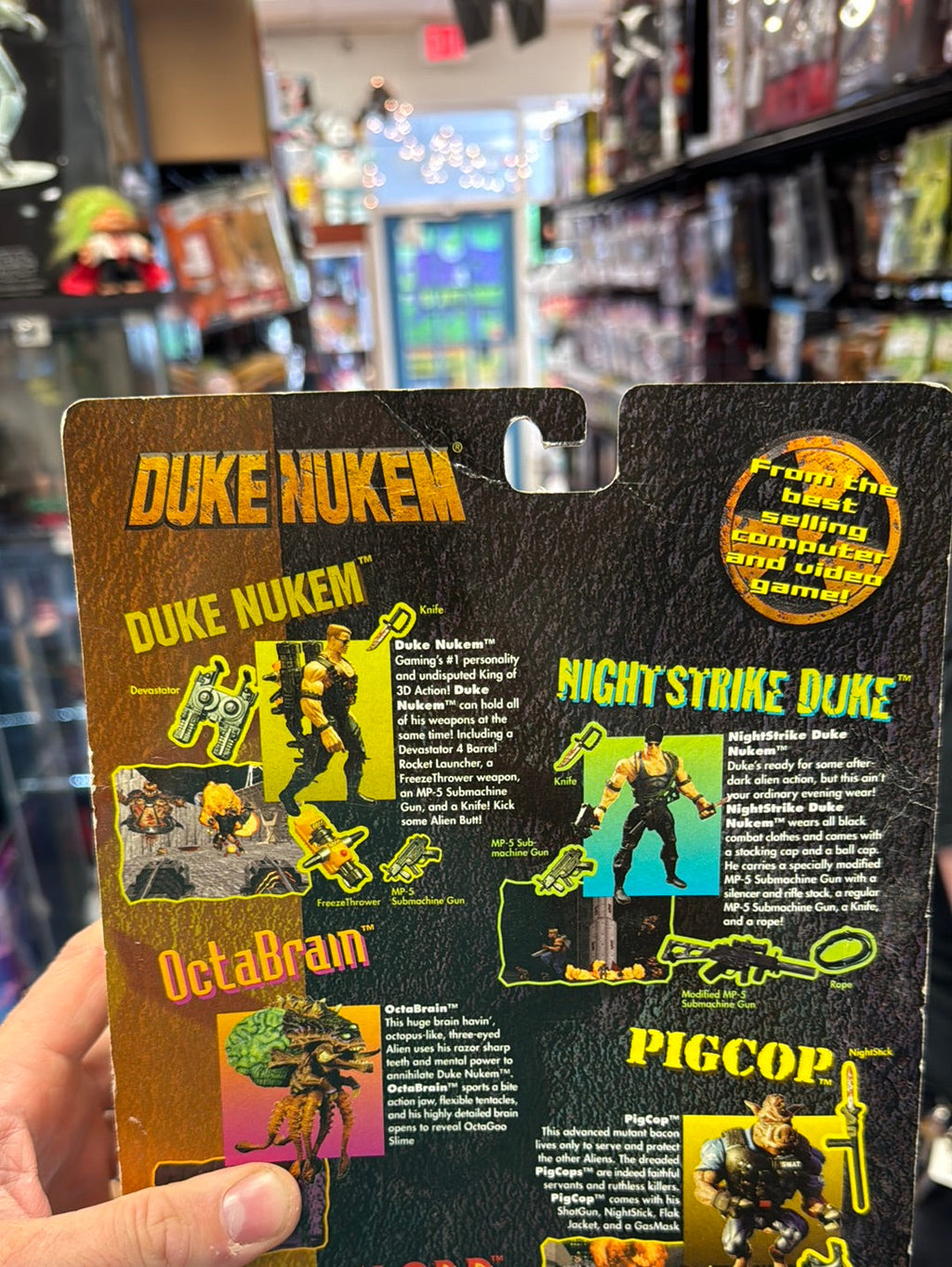 Pigcop (Vintage Duke Nukem, ReSaurus) SEALED product image 15, provided for visual reference and product detail review