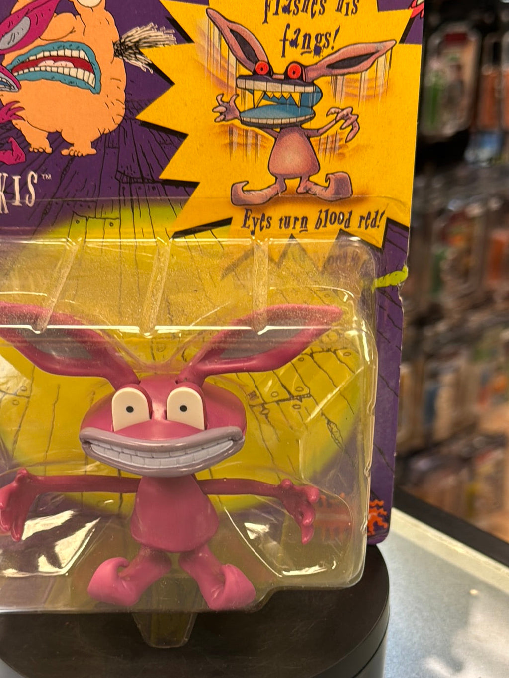 Ickis (Vintage Aahh Real Monsters, Mattel) Sealed product image 4, provided for visual reference and product detail review