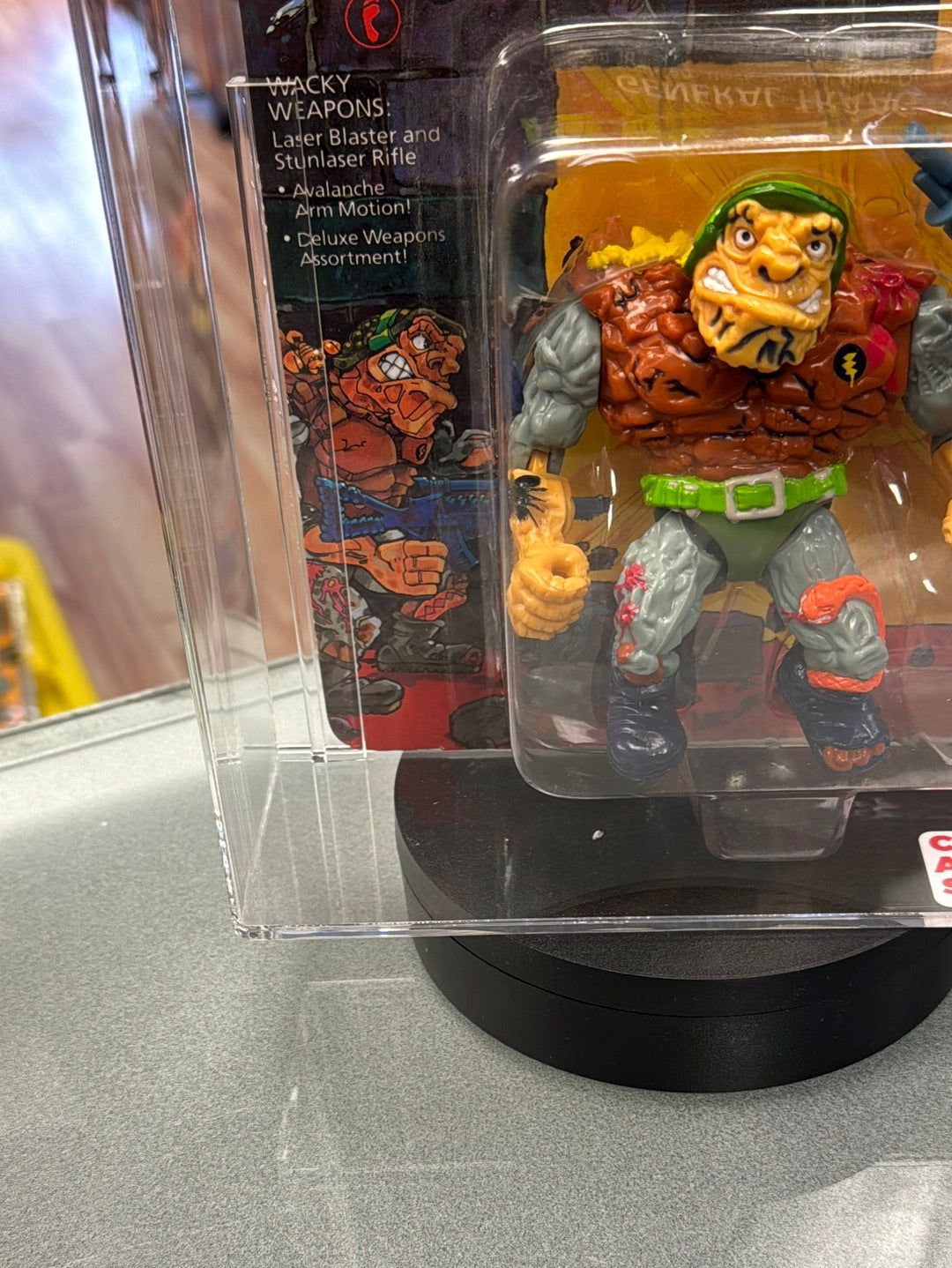 General Traag 20 Back (Vintage TMNT Ninja Turtles, Playmates) **CAS Graded 80** product image 7, provided for visual