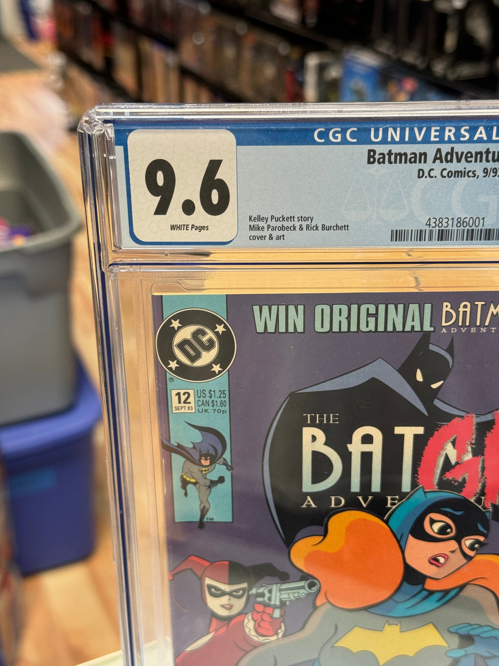 Batman Adventures #12 (CGC Graded 9.6, DC Comics) **1st App Harley Quinn** product image 2, provided for visual reference