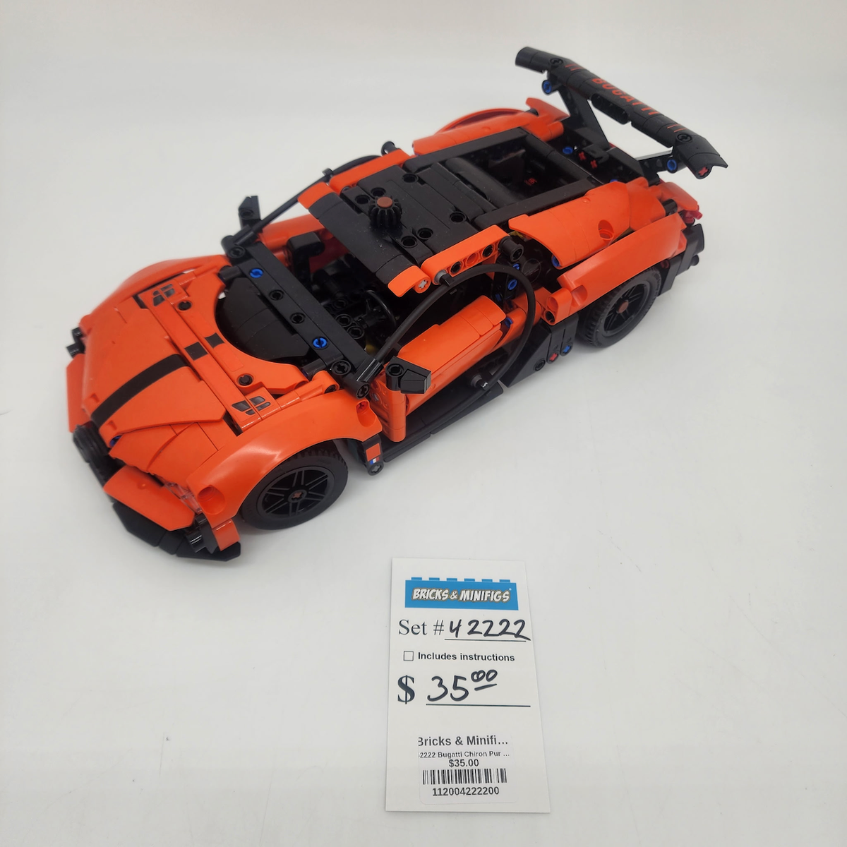 42222 Bugatti Chiron Pur Sport Hypercar (U) product image 1, provided for visual reference and product detail review