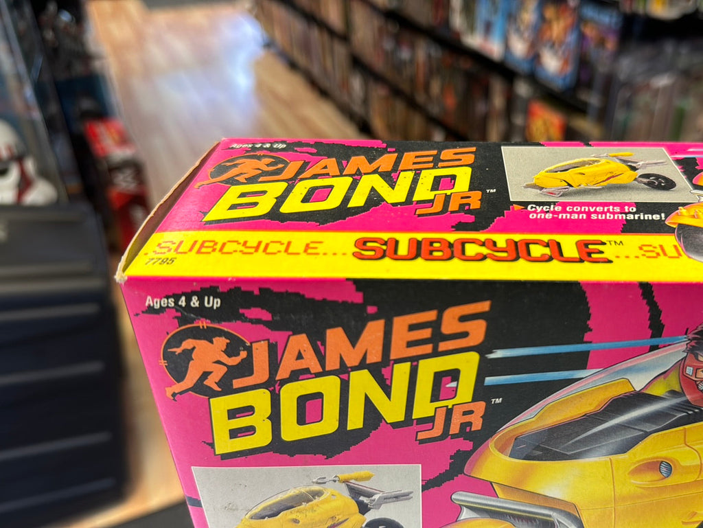 Subcycle (Vintage James Bond Jr, Hasbro) SEALED product image 2, provided for visual reference and product detail review