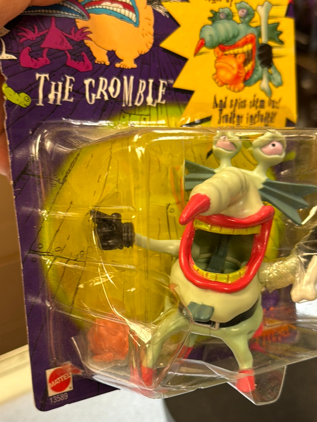 Gromble (Vintage Nickelodeon Real Monsters, Mattel) Sealed product image 12, provided for visual reference and product