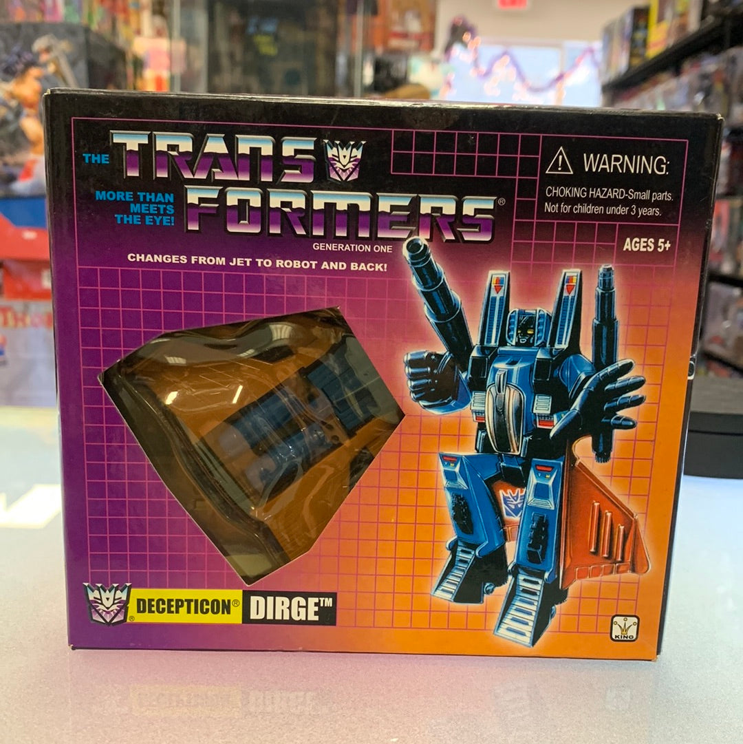 Decepticon Dirge(Vintage Style Transformer KO, Kingtoys) Open Box product image 1, provided for visual reference and product