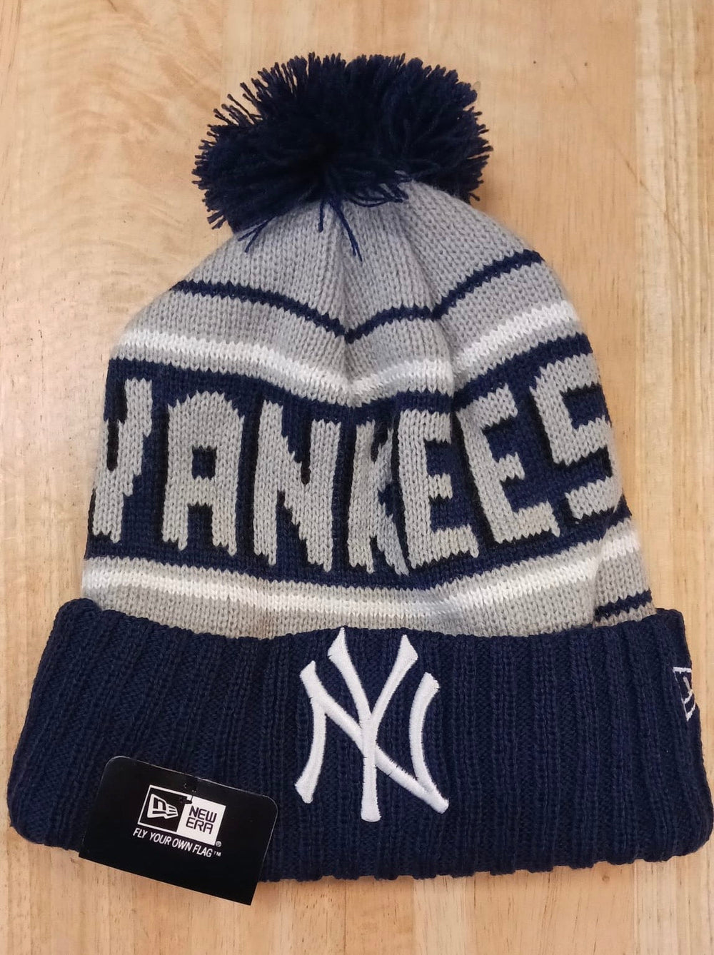 New York Yankees MLB Era winter knit Hat with Pom