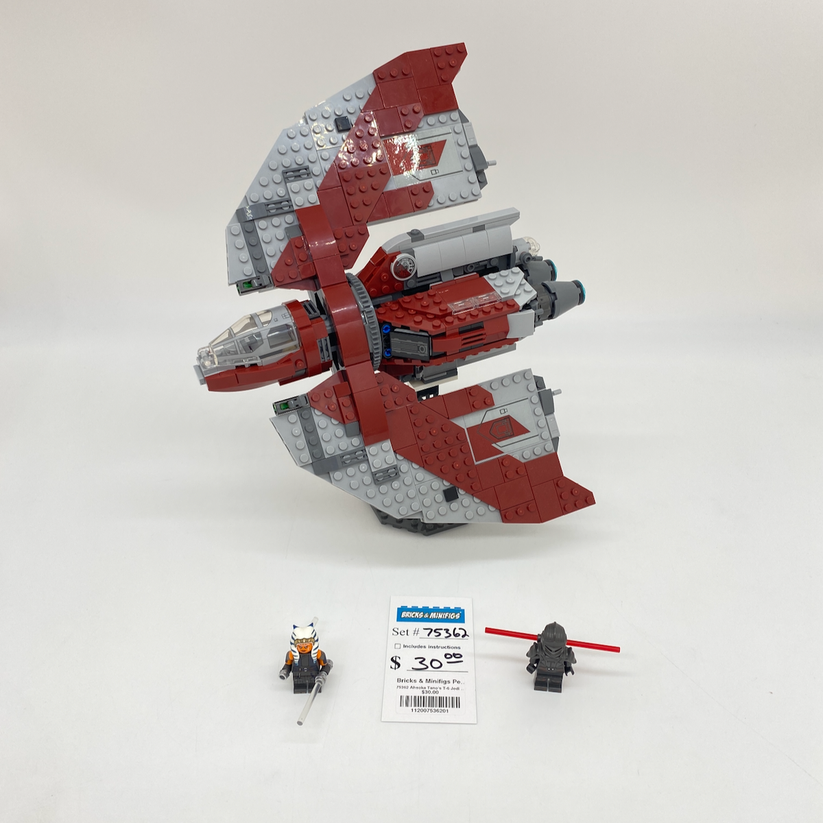 75362 Ahsoka Tano's T-6 Jedi Shuttle (U1) product image 1, provided for visual reference and product detail review