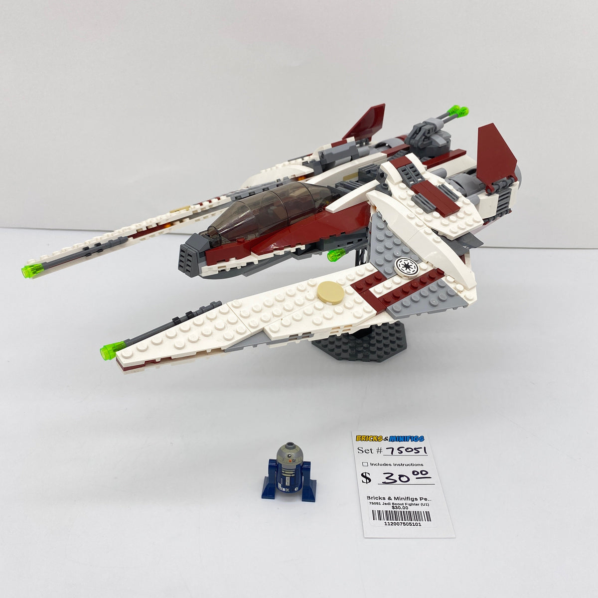 75051 Jedi Scout Fighter (U1) product image 2, provided for visual reference and product detail review