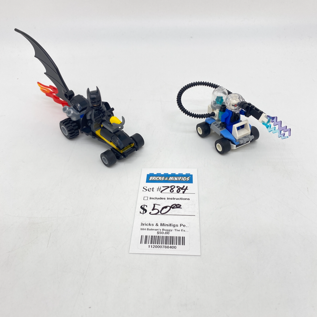 7884 Batman's Buggy: The Escape of Mr. Freeze (U) product image 1, provided for visual reference and product detail review