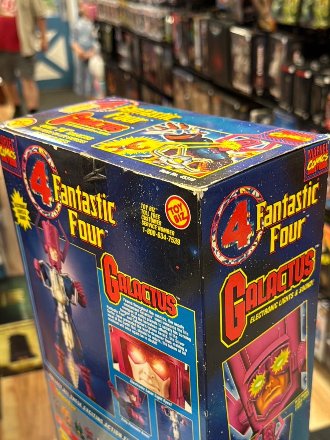 Electronic Lights & Sound Galactus (Vintage Marvel Fantastic Four, Toybiz) SEALED product image 9, provided for visual