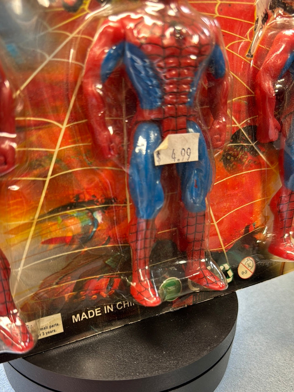 Spider-Man 3 Pack KO Knockoff (Marvel, Amazing Spiderman) Sealed product image 9, provided for visual reference and product
