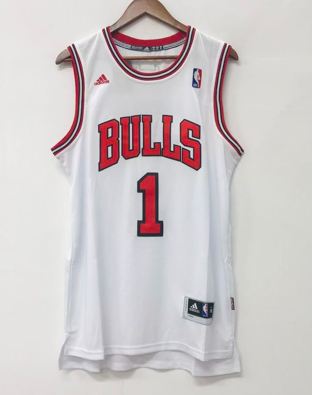 Derrick Rose Chicago Bulls Official NBA Adidas Jersey White product image 2