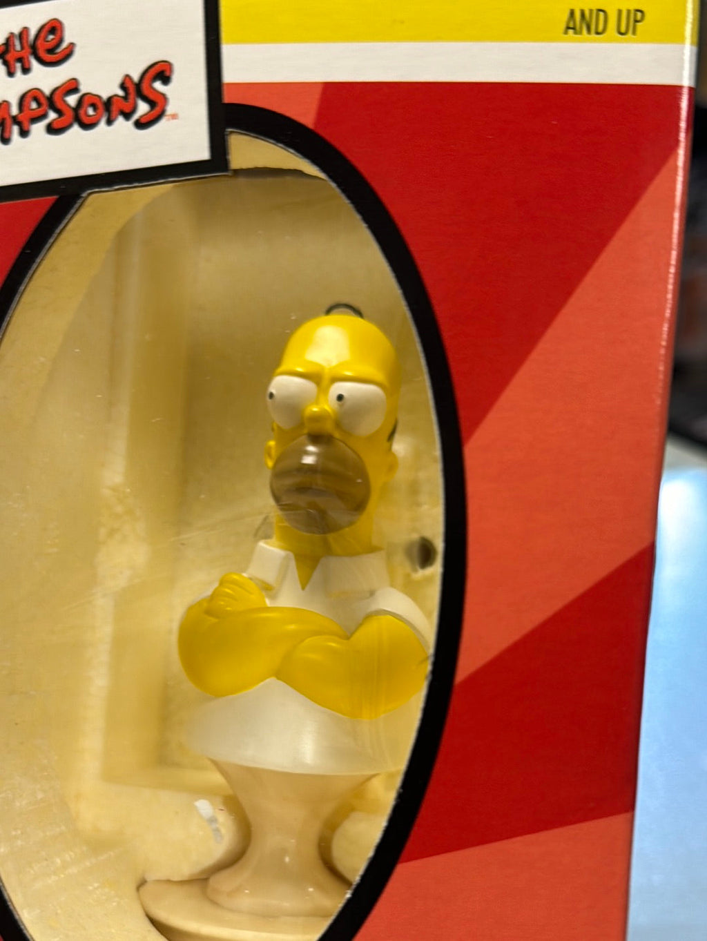 Homer Simpson Polystone Bust (Vintage Sideshow, The Simpson) NEW OPEN BOX product image 11, provided for visual reference