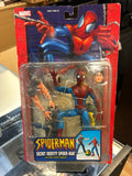 Secret Identity Spider-Man (Vintage Amazing Spider-Man, Toybiz) Sealed product image 1, provided for visual reference and
