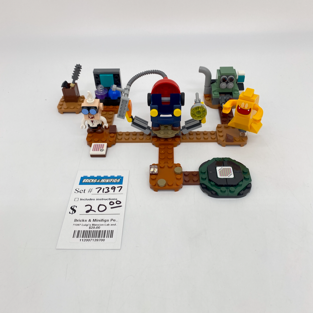 71397 Luigi's Mansion Lab and Poltergust Expansion Set (U) product image 1, provided for visual reference and product detail